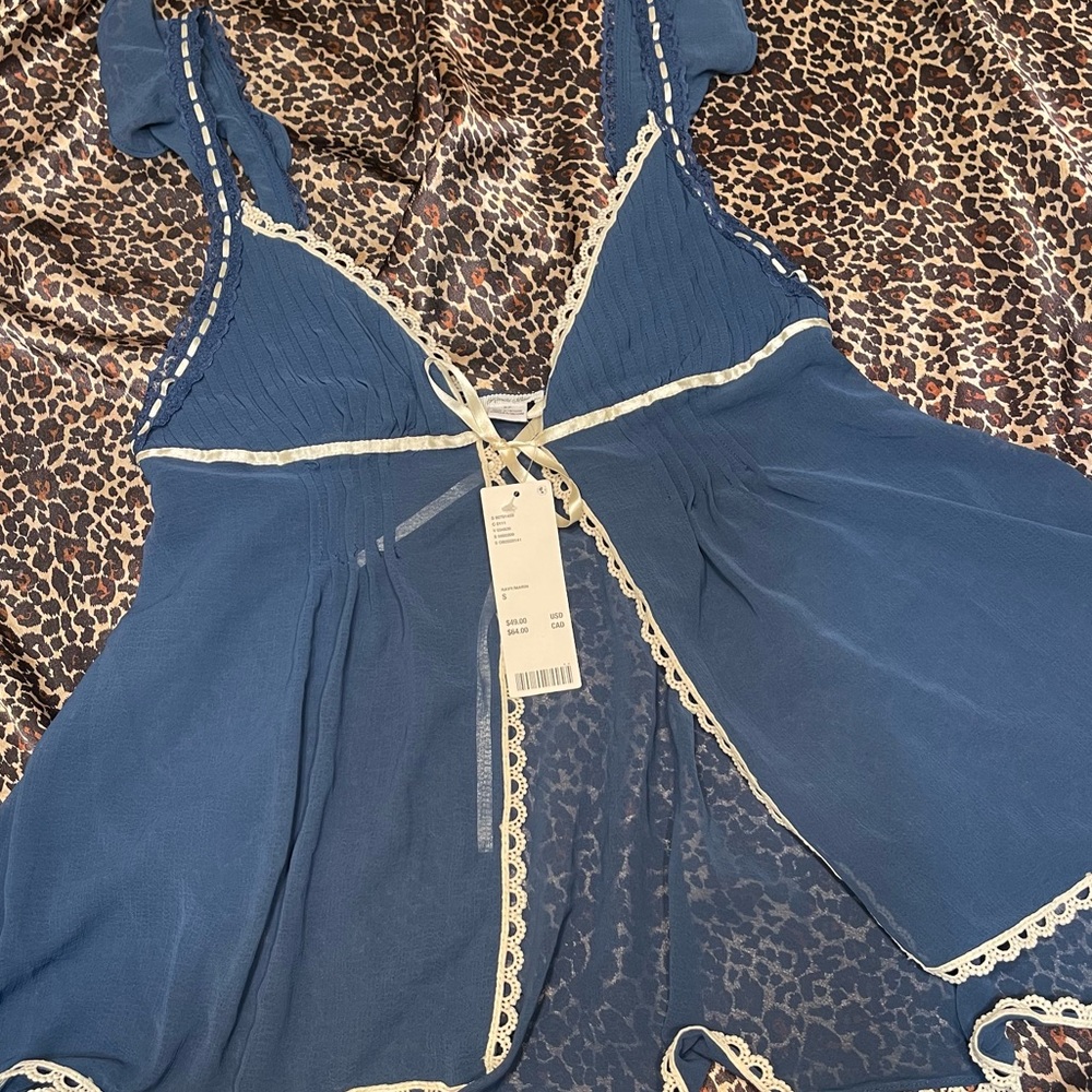 Kimchi Blue Too Cute Flyaway Babydoll Top - Picture 4 of 11